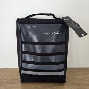 Travis Mathew Cooler Shoe Bag Black Grey Golf NWT